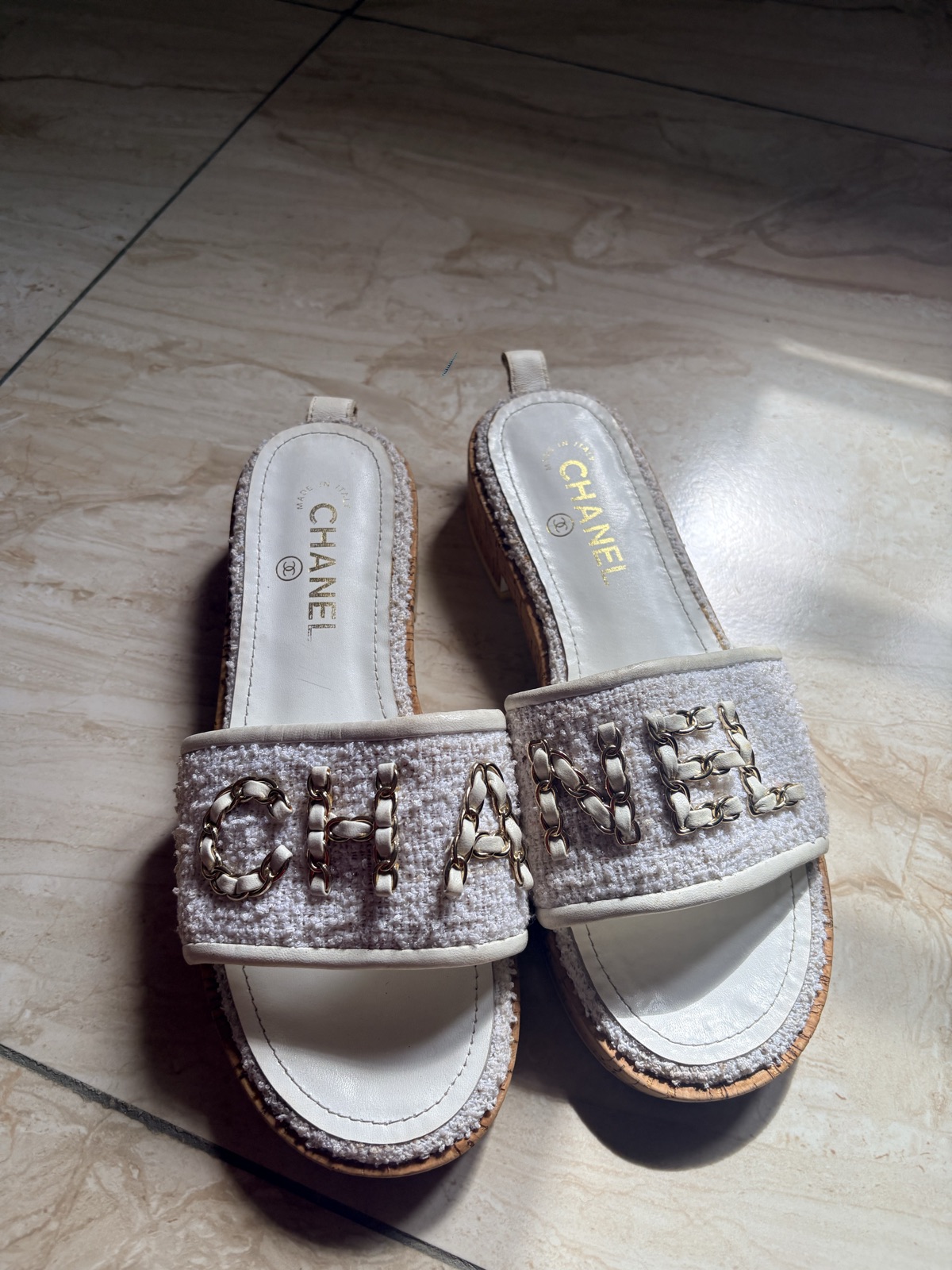 Women's Chanel Slide Sandals