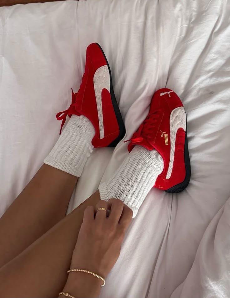 Red Puma Motorsport Shoes