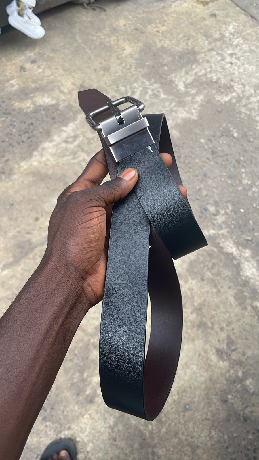 Classic Reversible Leather Belt