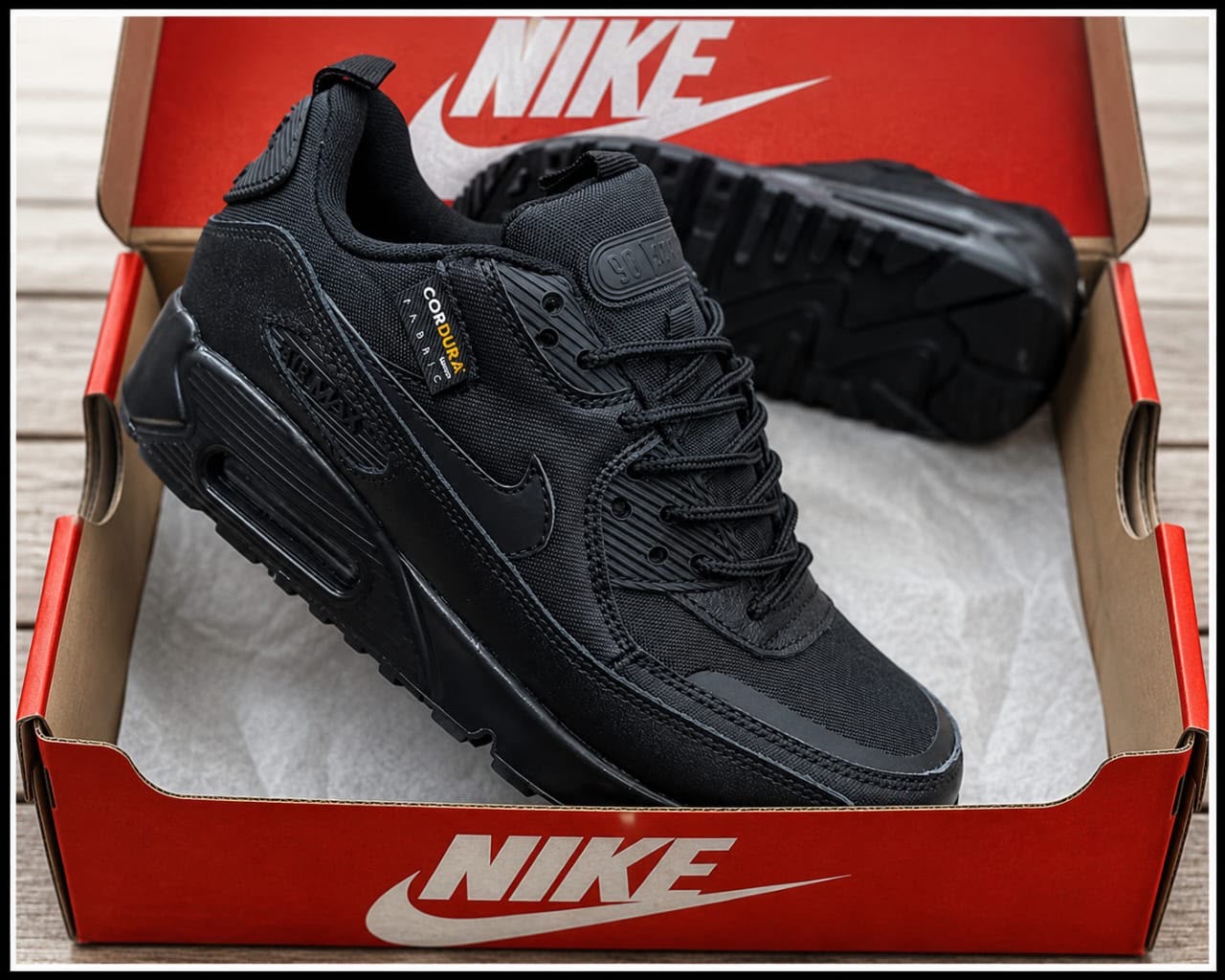 Nike Air Max 90 Cordura Black Sneakers