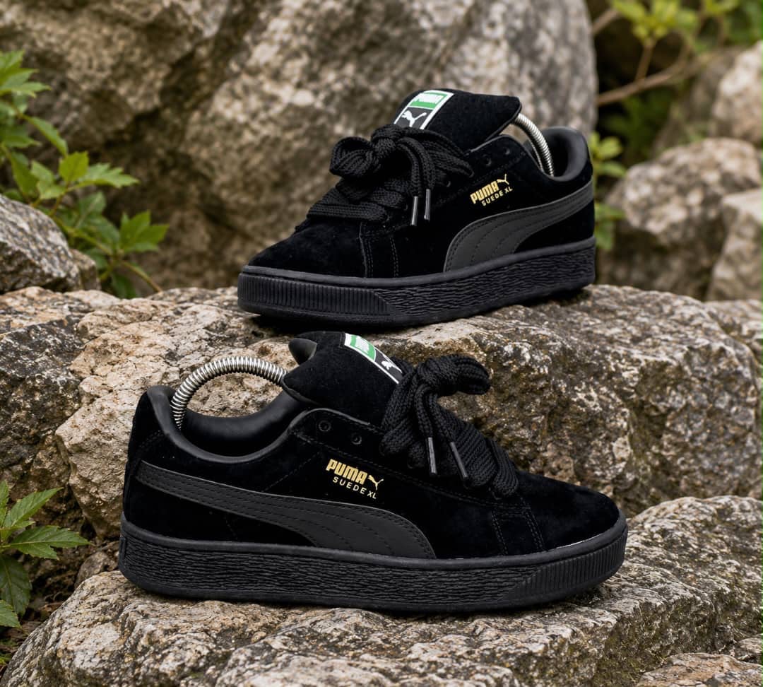 Puma Suede XL Black Sneakers