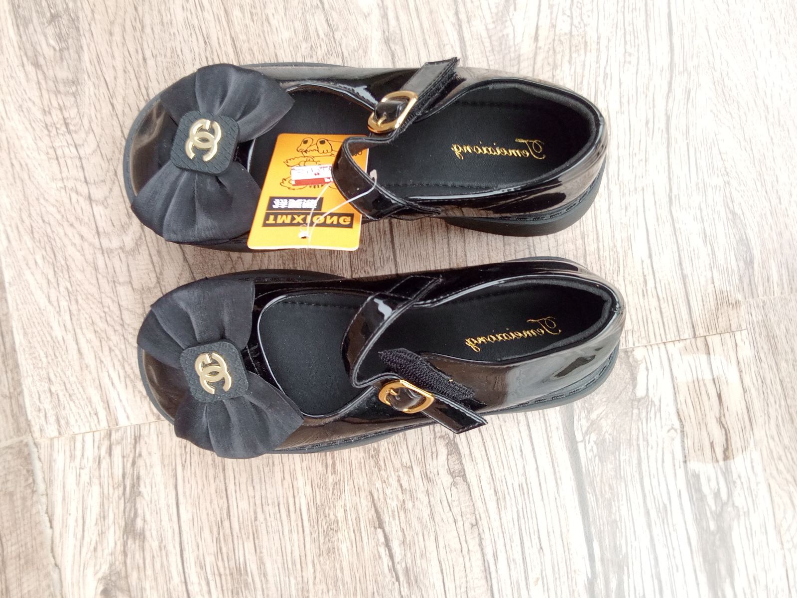 Black cover shoes