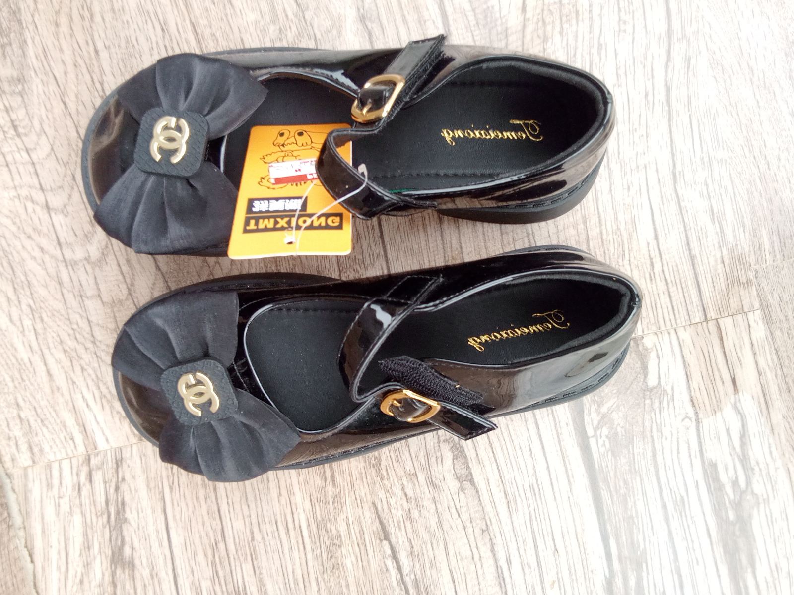 Black cover shoes