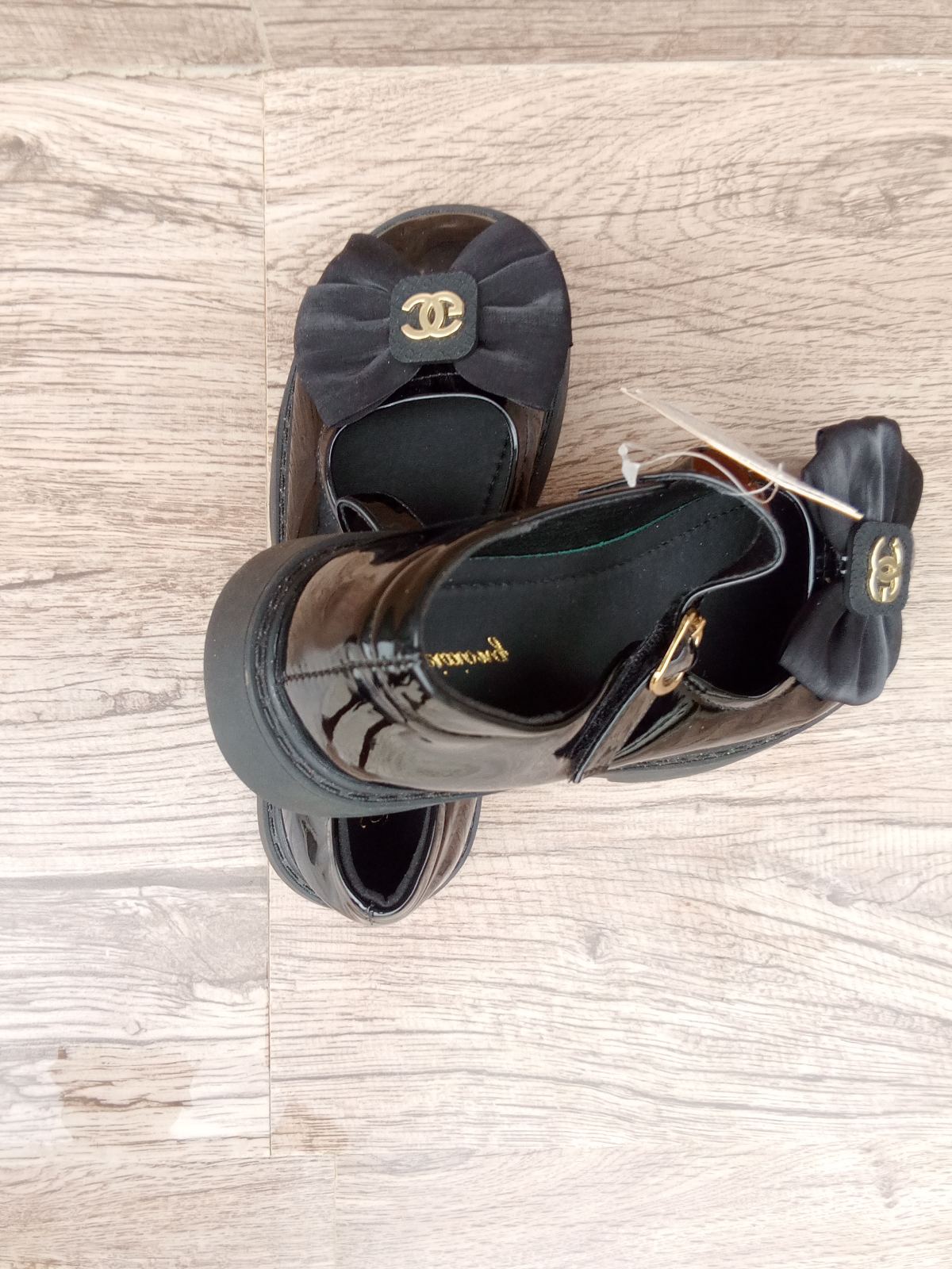 Black cover shoes
