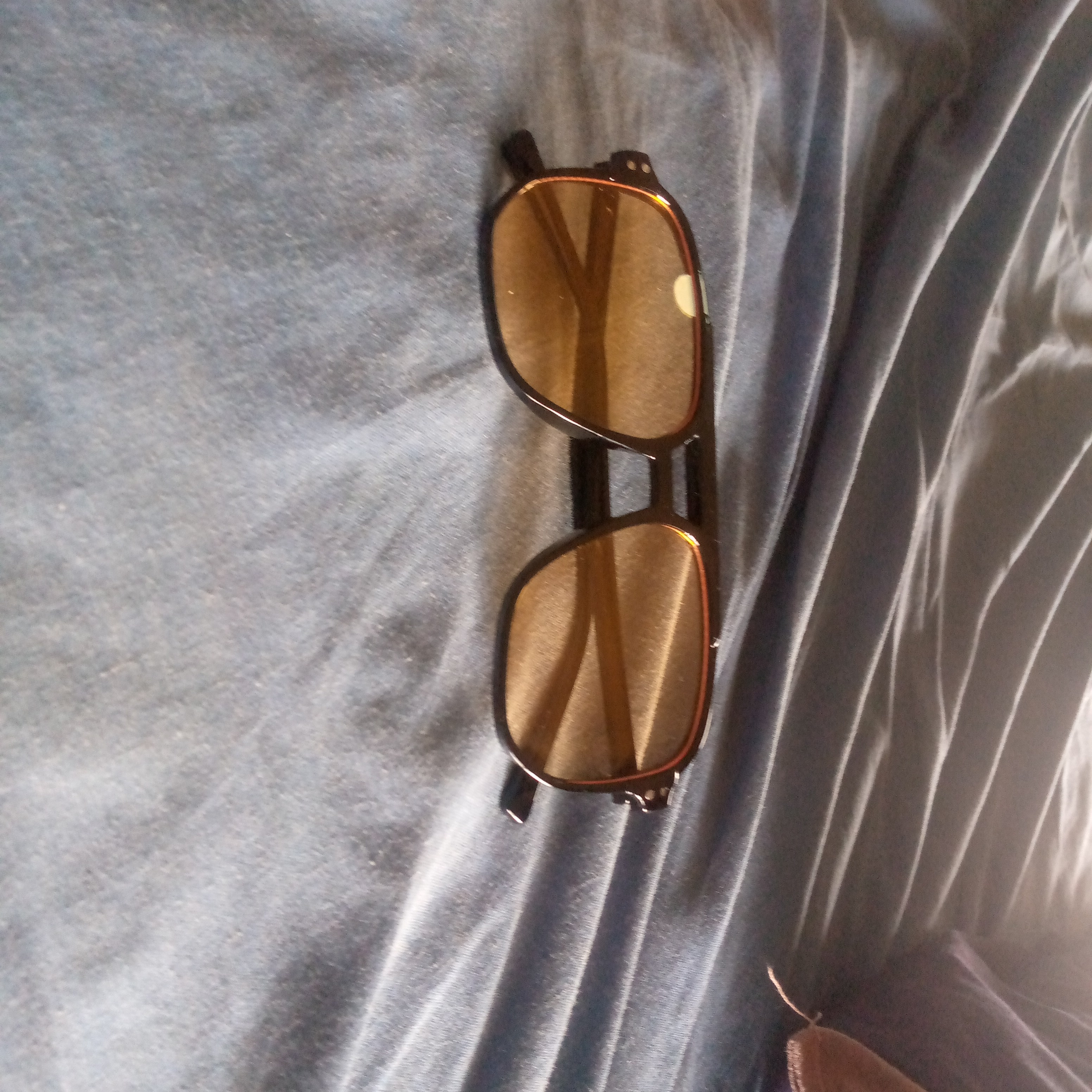 Yellow lens glasses