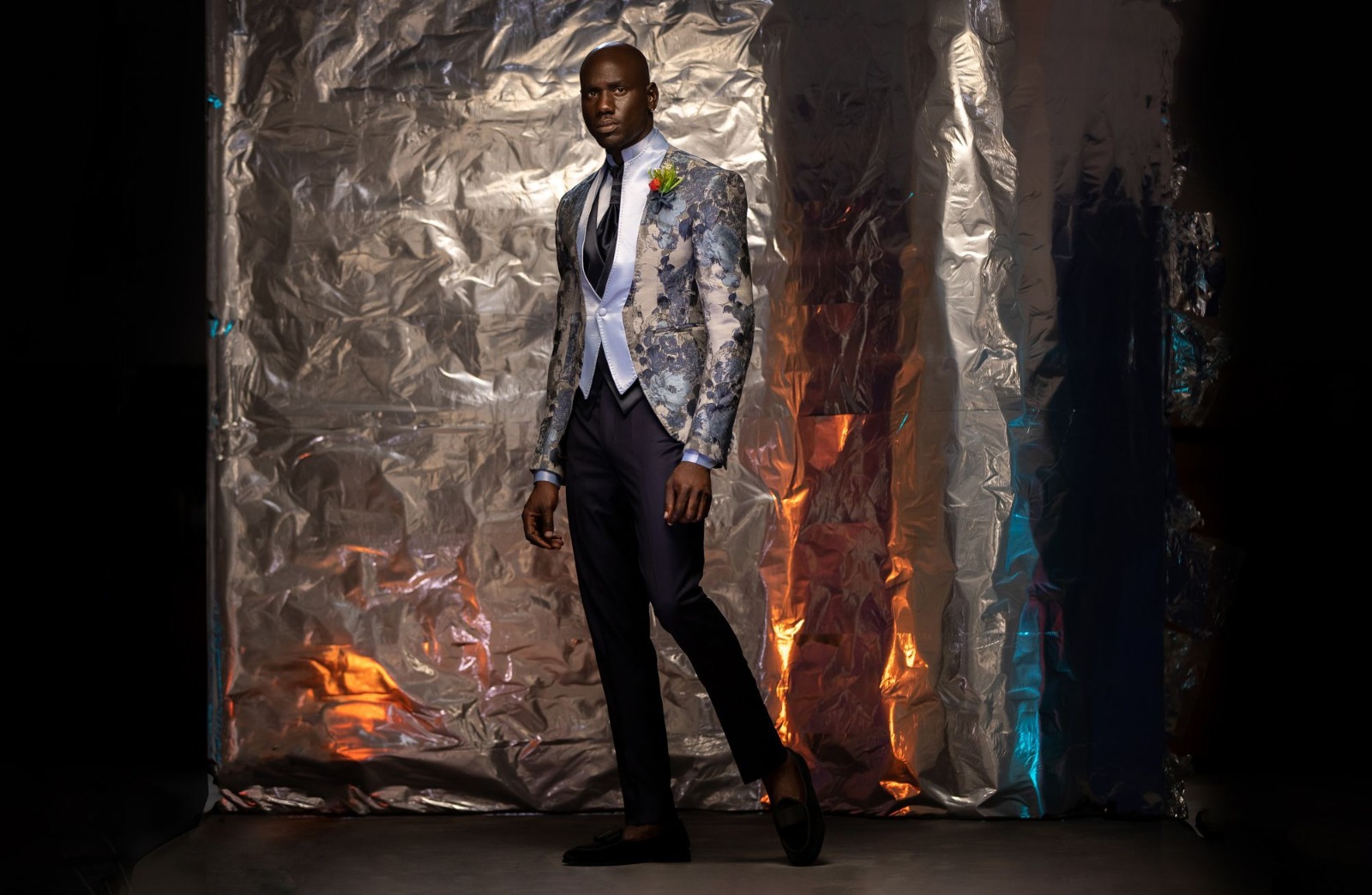 Deji and Kola A “Macpherson” Suit