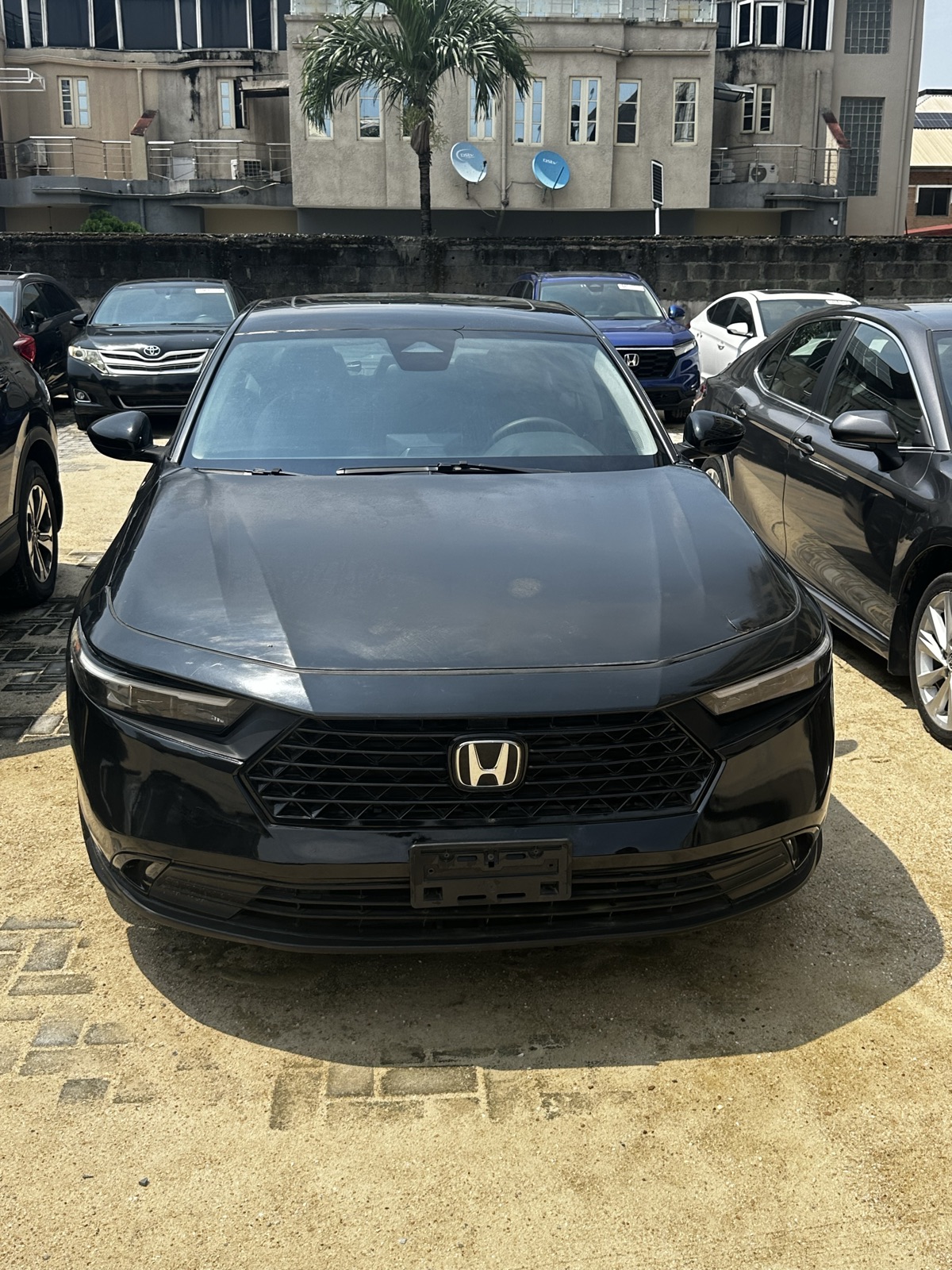 Honda Accord Black Sedan
