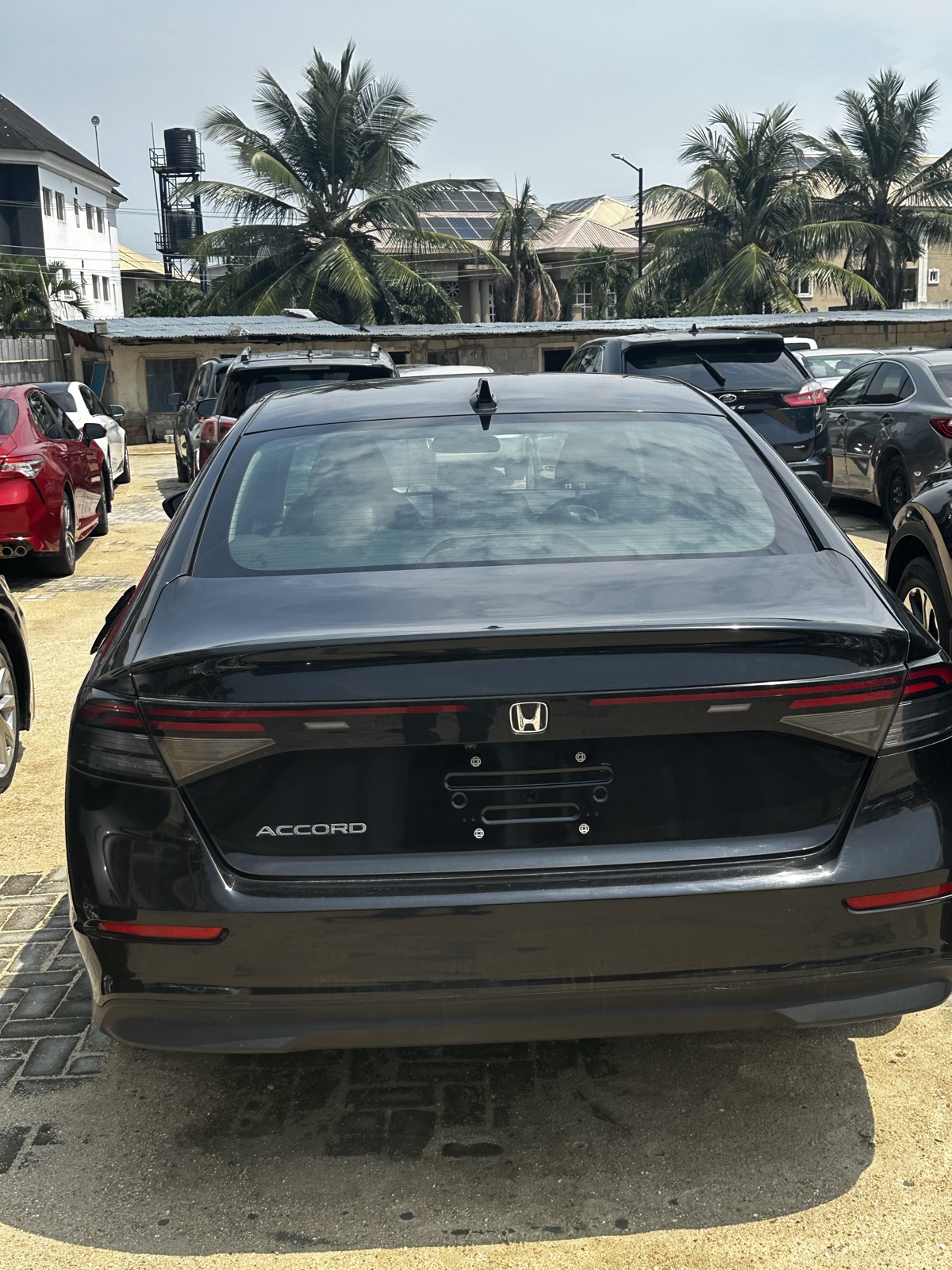 Honda Accord Black Sedan