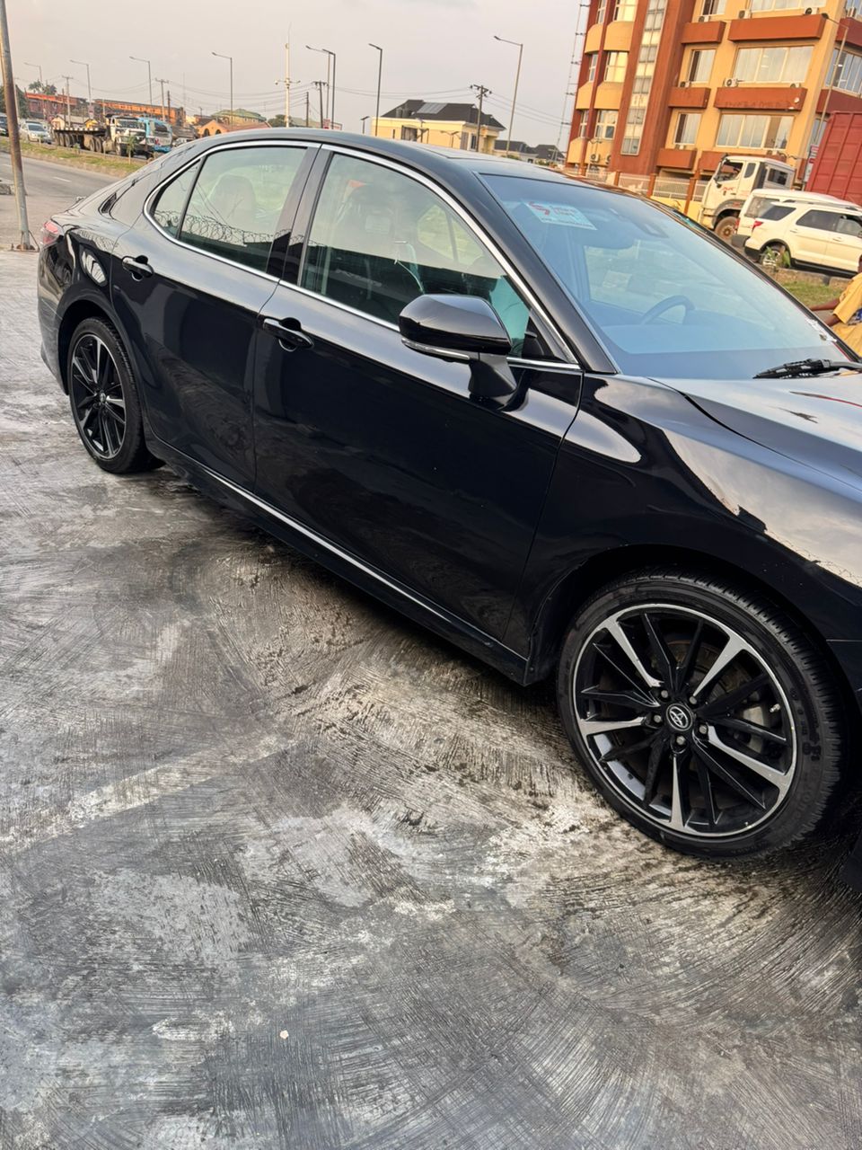 Toyota Camry XSE Black Sedan
