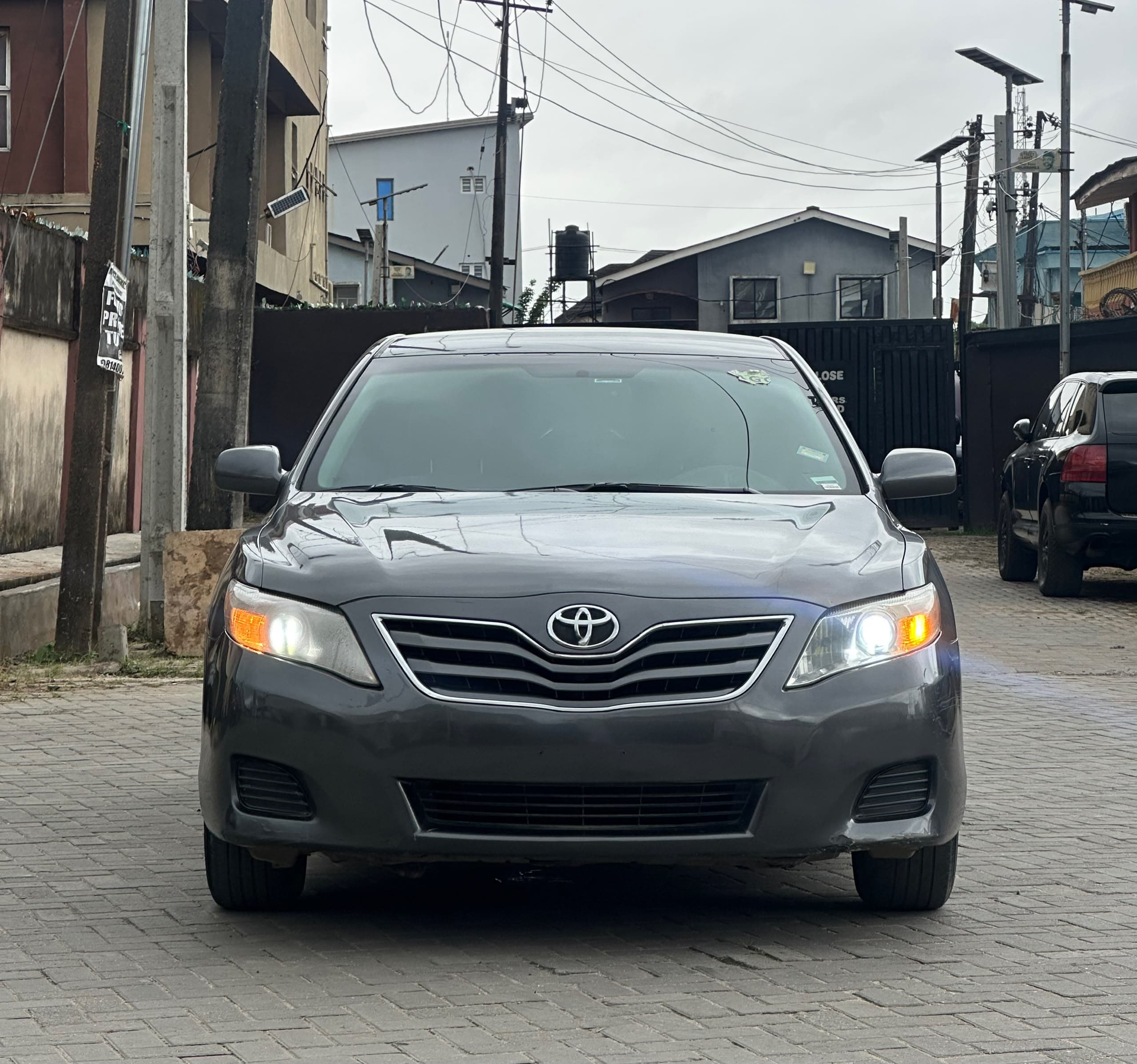 Toyota Camry LE, Dark Grey Sedan