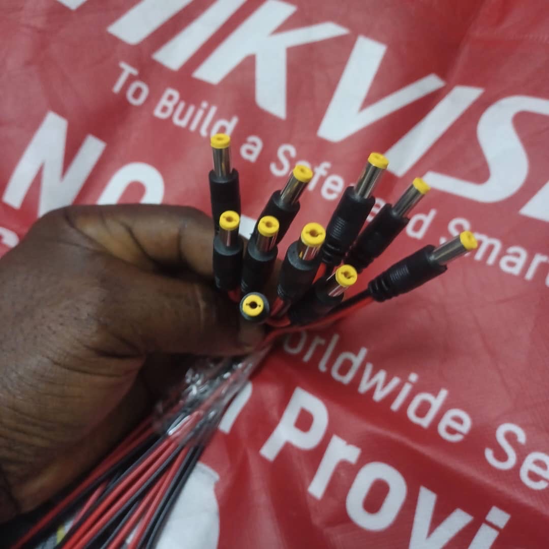 CCTV DC Female Power Connector Cable