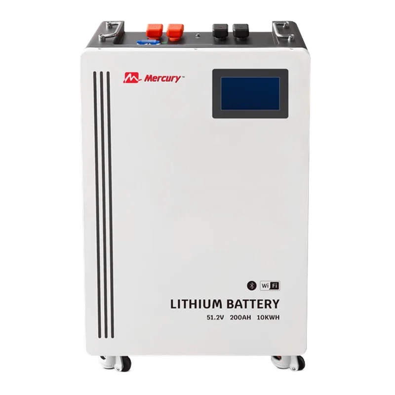 Mercury Lithium LiFePO₄ 51.2V 200Ah — 10kWh