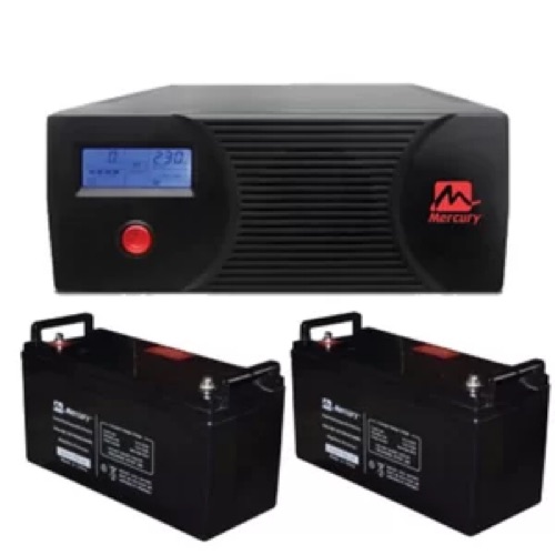Mercury 2.4kva 2x 100ah Batteries Bachelor’s Inverter System