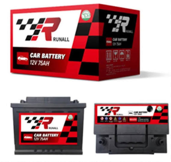 Runall Car Battery 12V 75AH