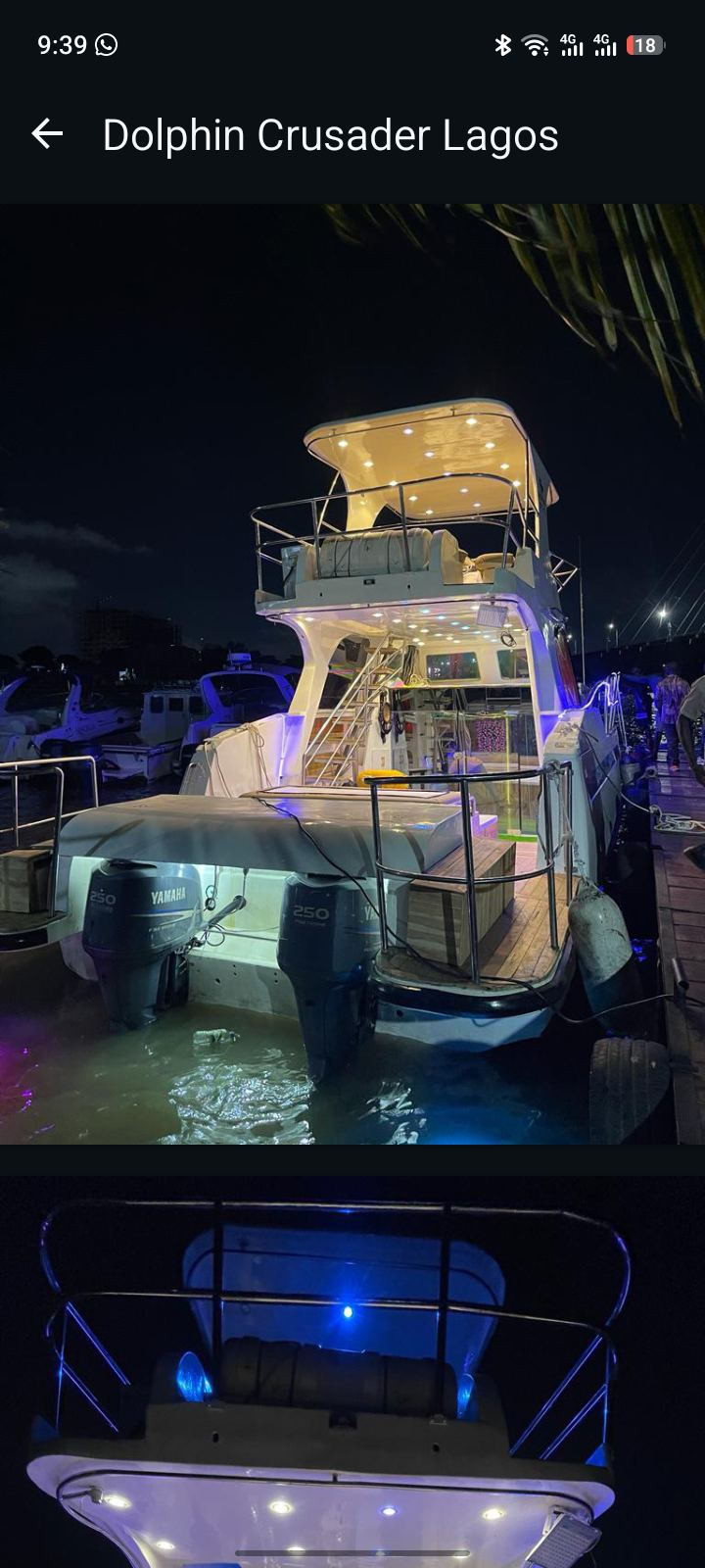 Cabin Cruiser Boat for Rent