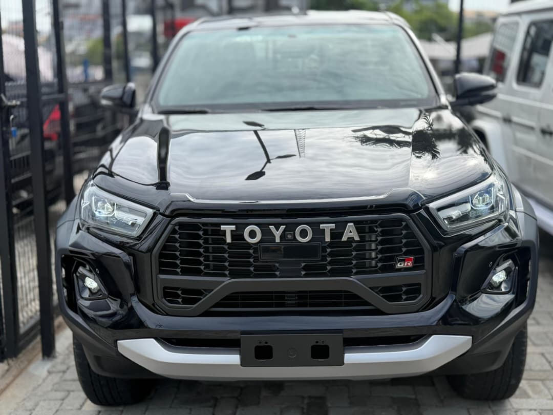Toyota Hilux GR Sport Black Pickup Truck