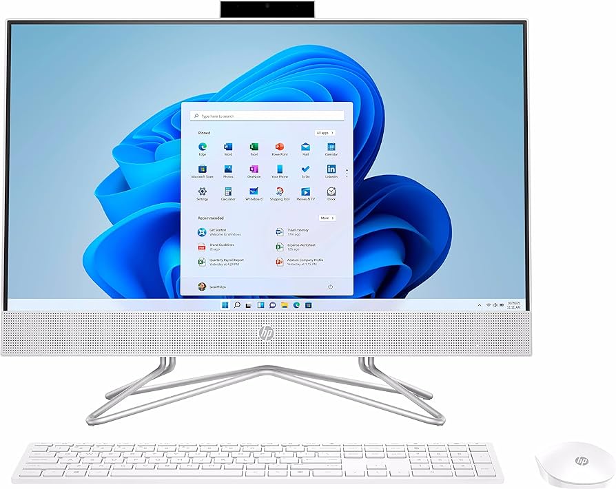 HP 24-df1181nh All-in-One Desktop PC, 23.8″, Core i3-1115G4