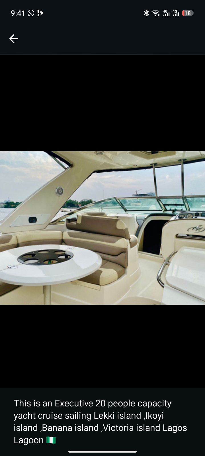 Executive Yacht for rent, White with Ample Seating — photo 4