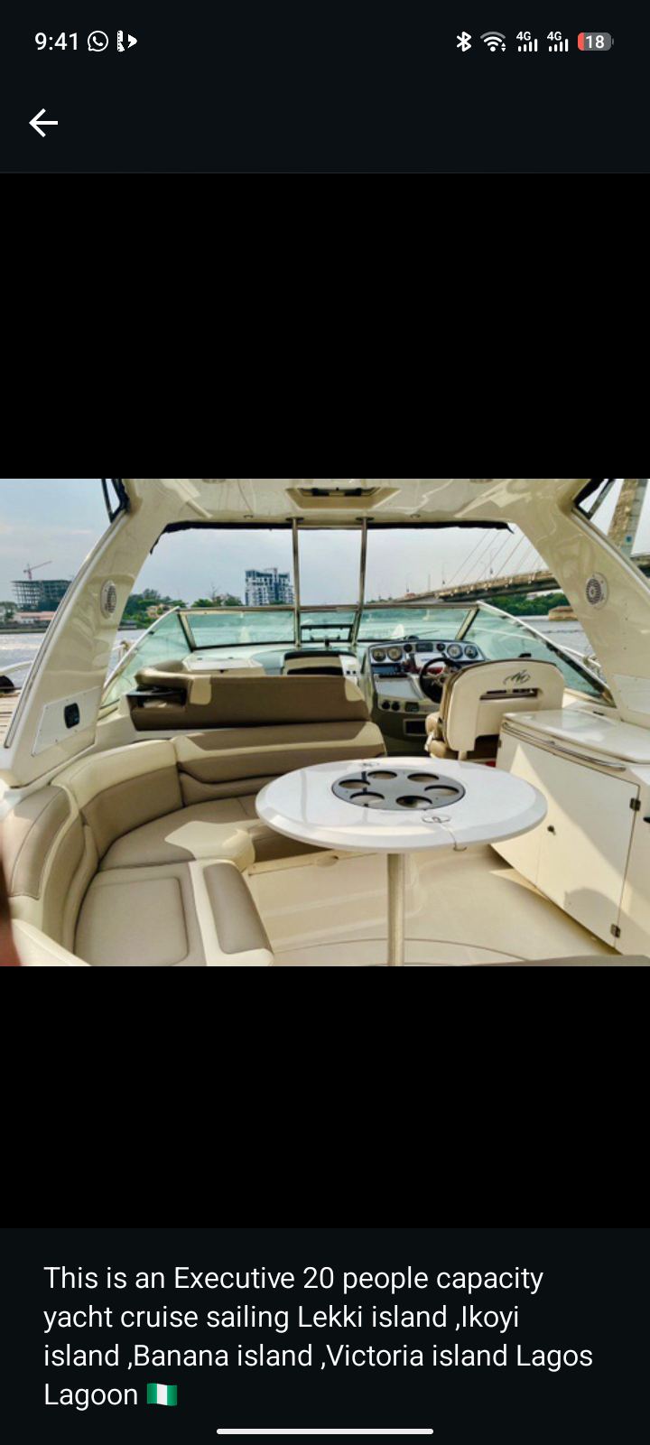 Executive Yacht for rent, White with Ample Seating — photo 5