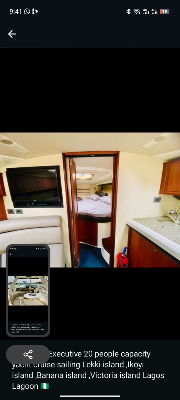 Executive Yacht for rent, White with Ample Seating — photo 6