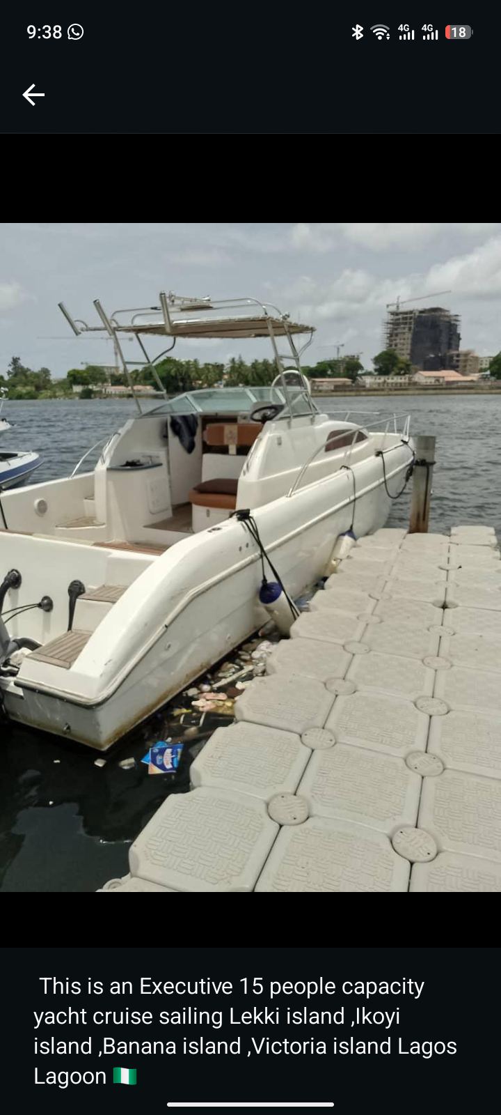Executive Yacht for rent, White with Ample Seating — photo 7