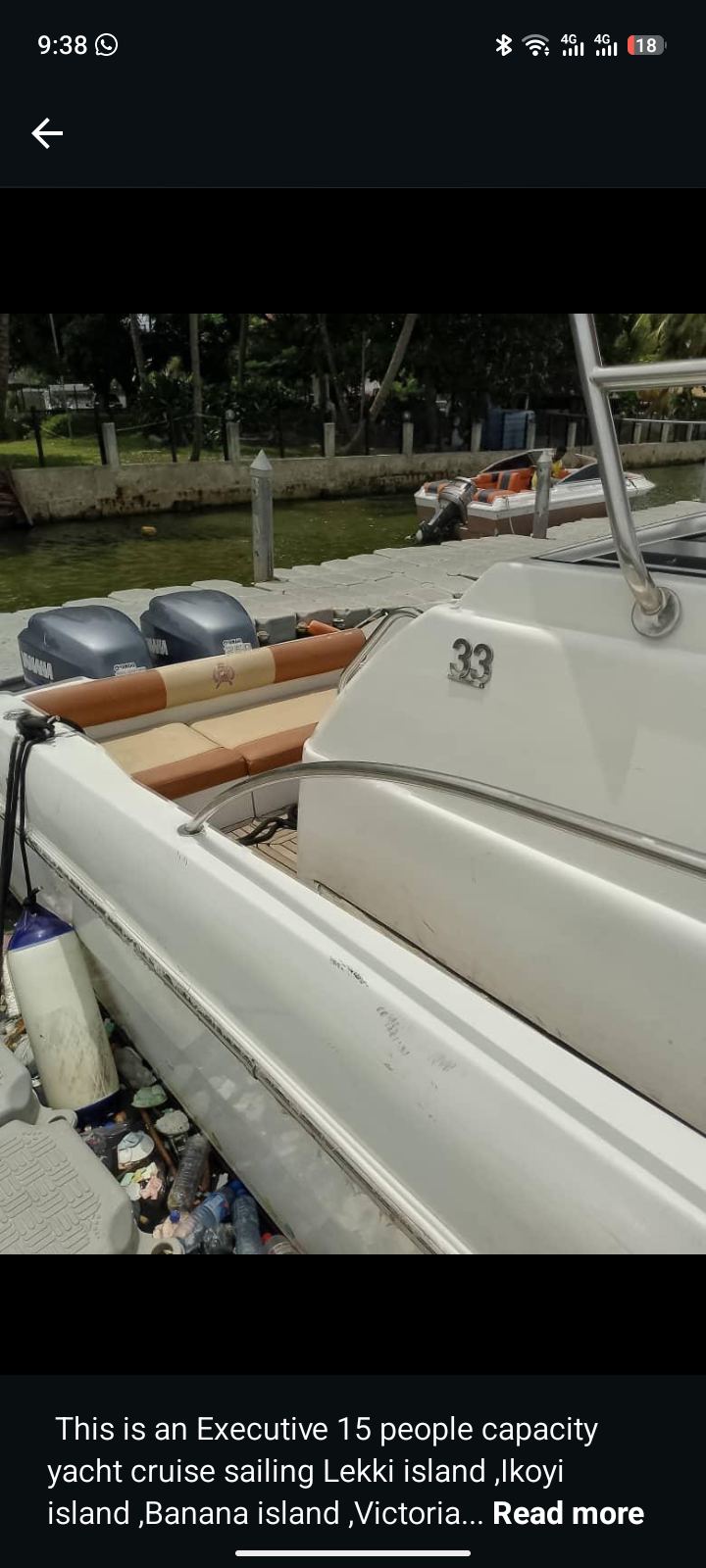Executive Yacht for rent, White with Ample Seating — photo 8