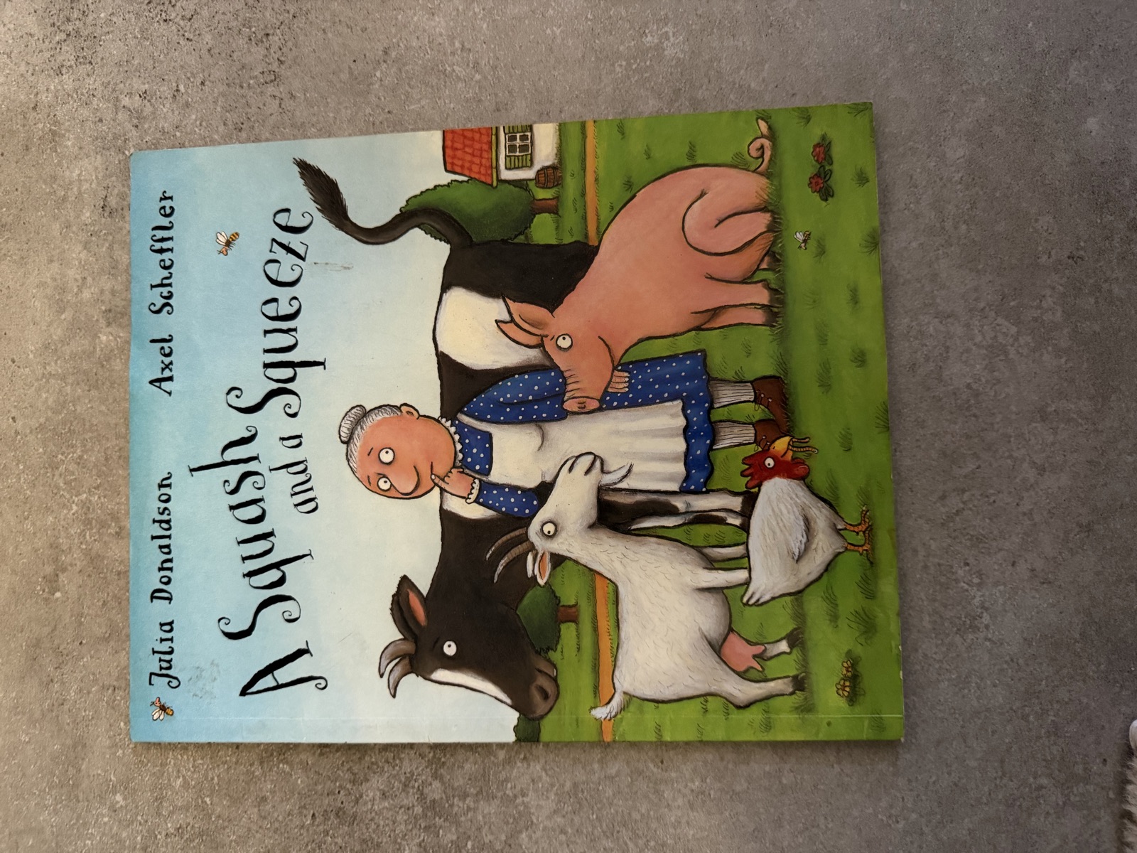 A Squash and a Squeeze Children's Book