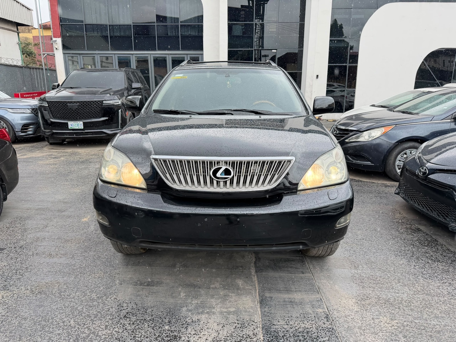 Fairly used 2008 Lexus RX 350 SUV, Black