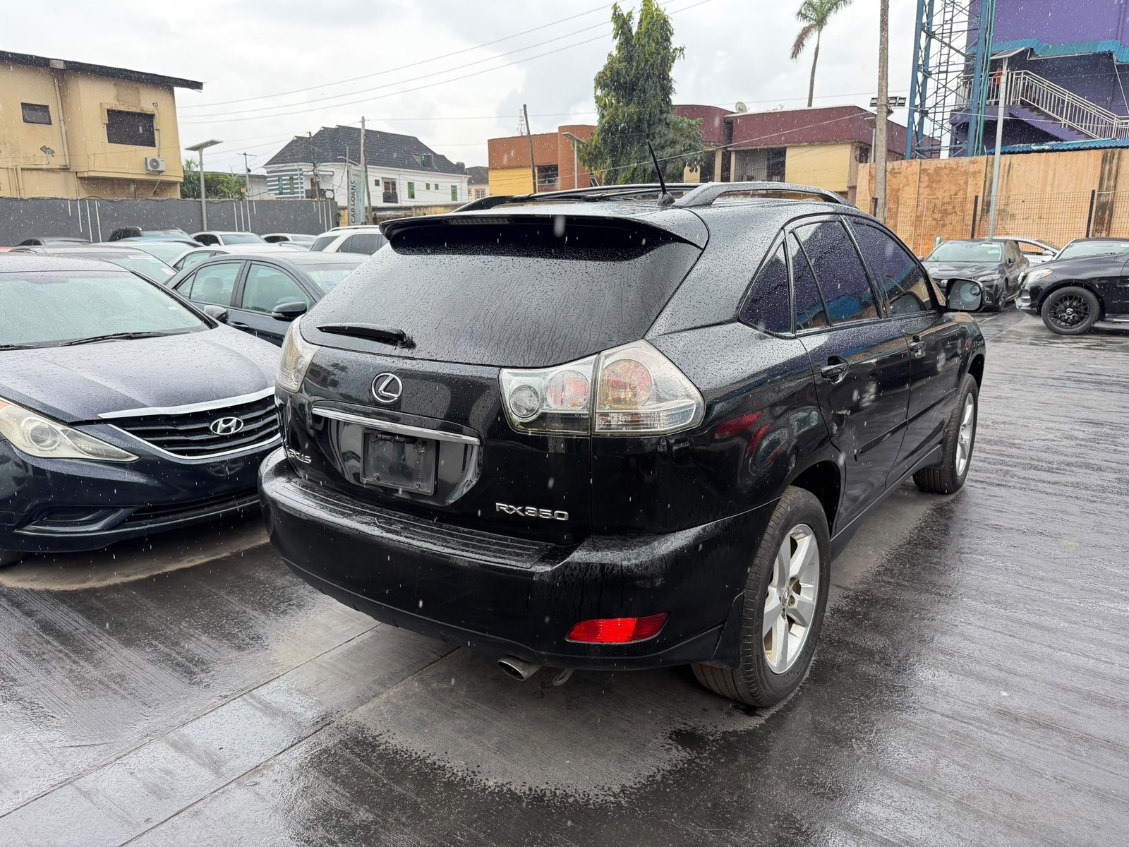 Fairly used 2008 Lexus RX 350 SUV, Black