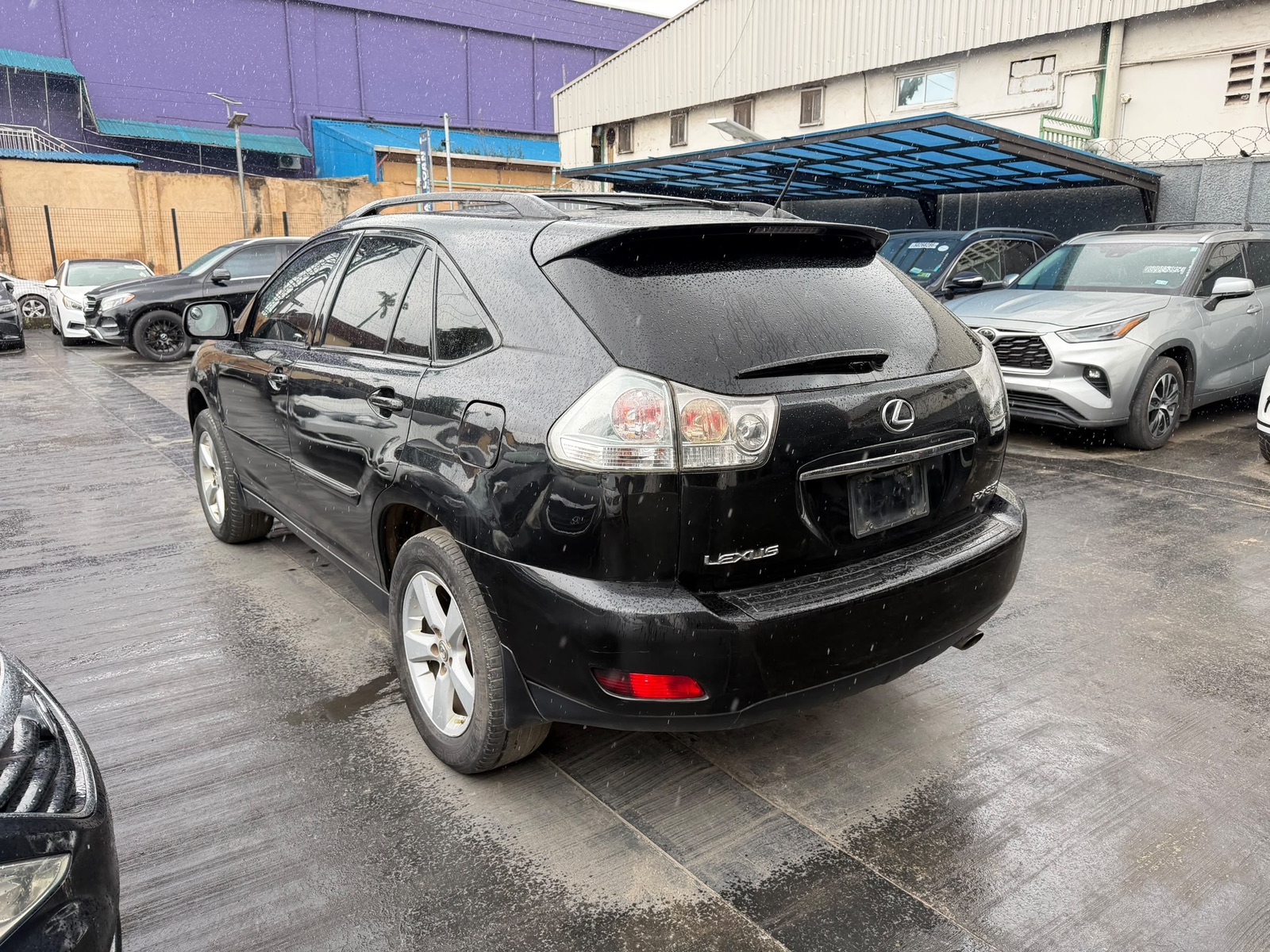 Fairly used 2008 Lexus RX 350 SUV, Black