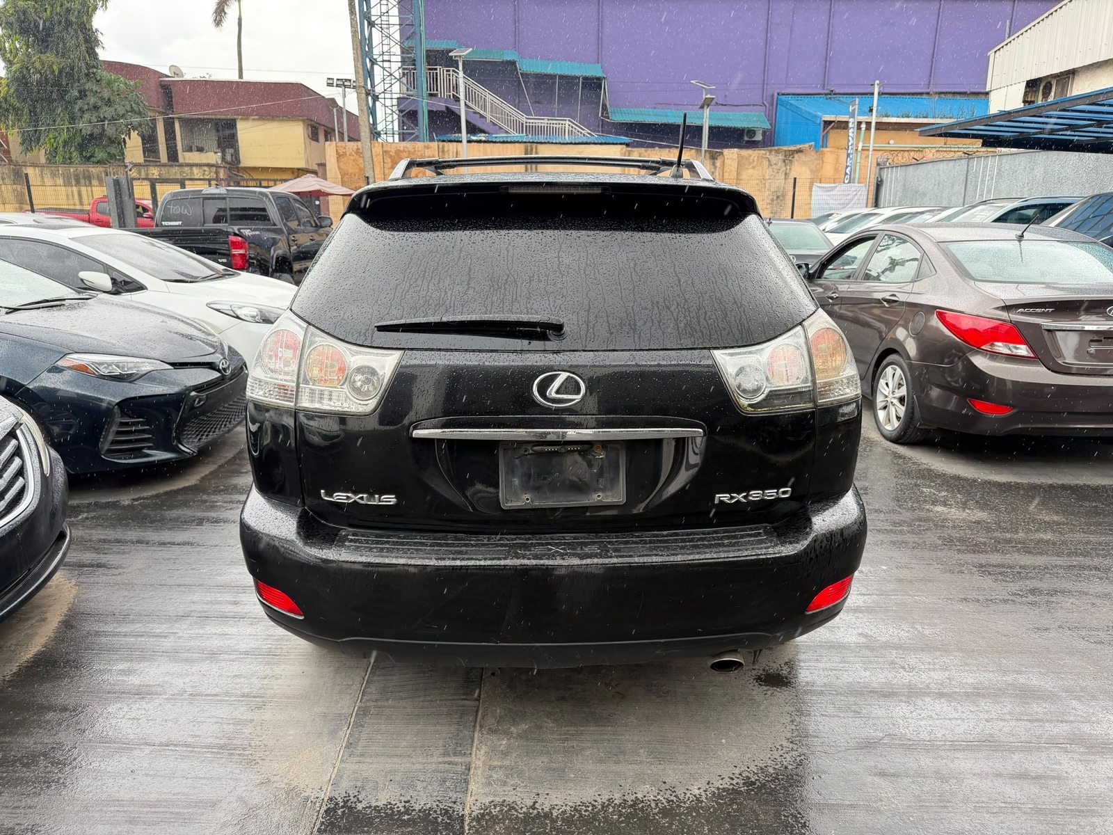 Fairly used 2008 Lexus RX 350 SUV, Black