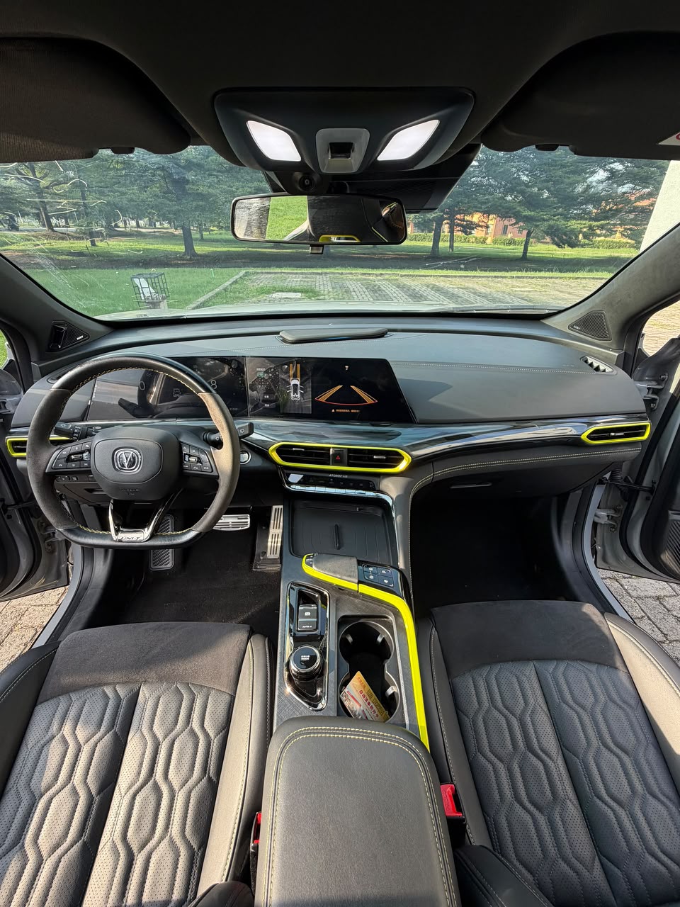 Changan UNI-T Silver SUV with Sporty Accents