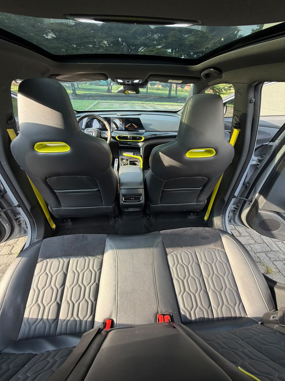 Changan UNI-T Silver SUV with Sporty Accents