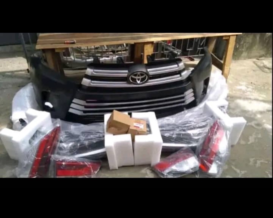 Toyota Highlander Upgrade Kit 2014-2019 Front Bumper & Tail