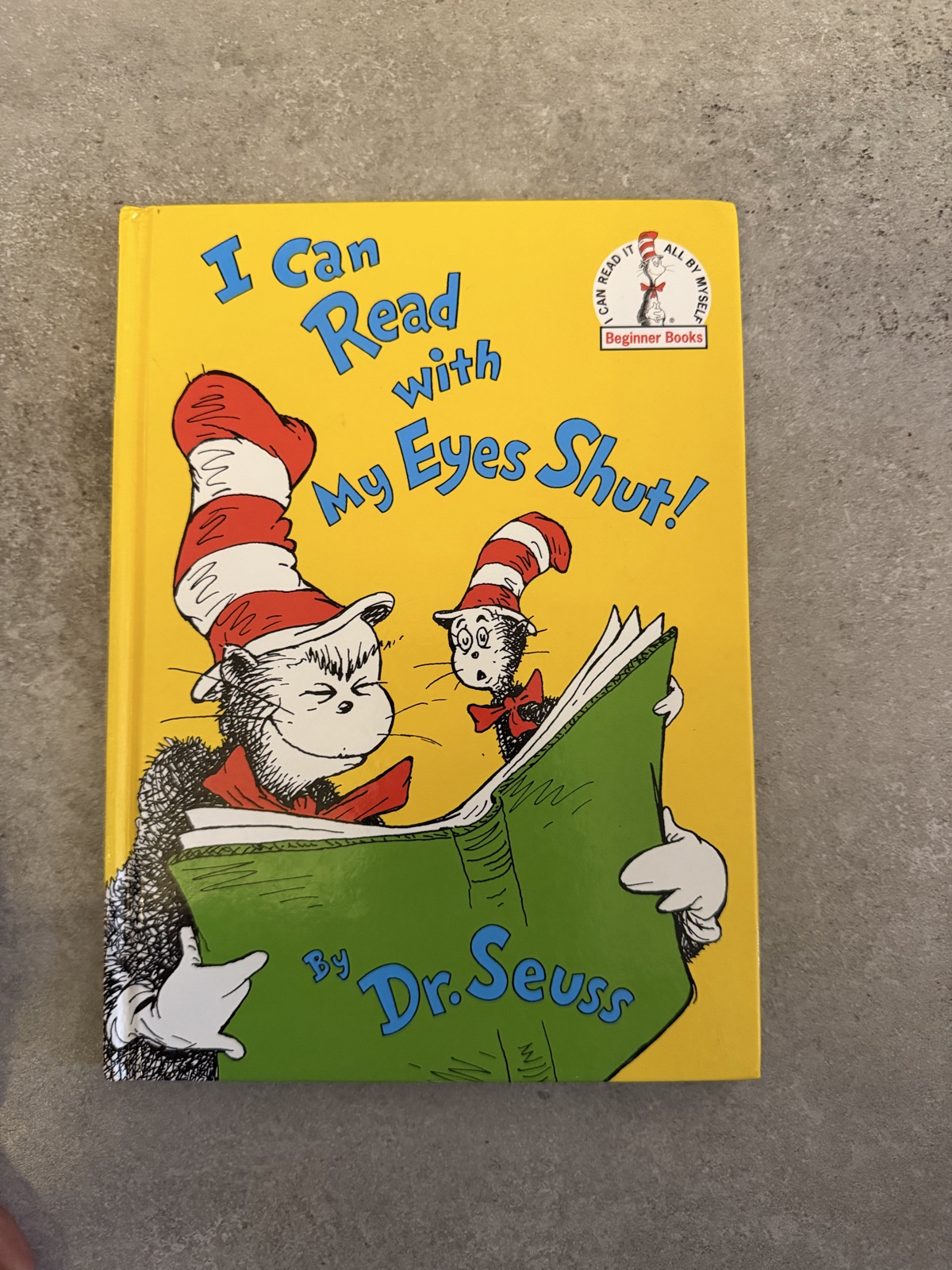 Dr. Seuss I Can Read with My Eyes Shut! Children's Book