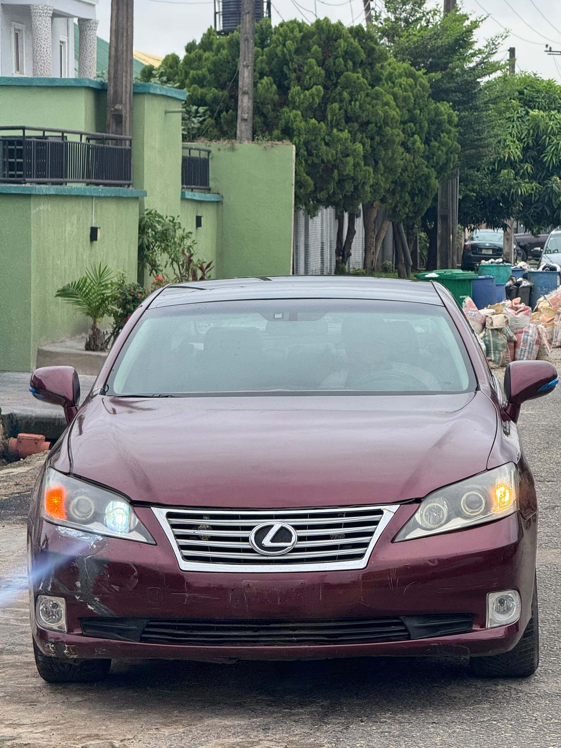 2014 Lexus ES 350, Burgundy Sedan