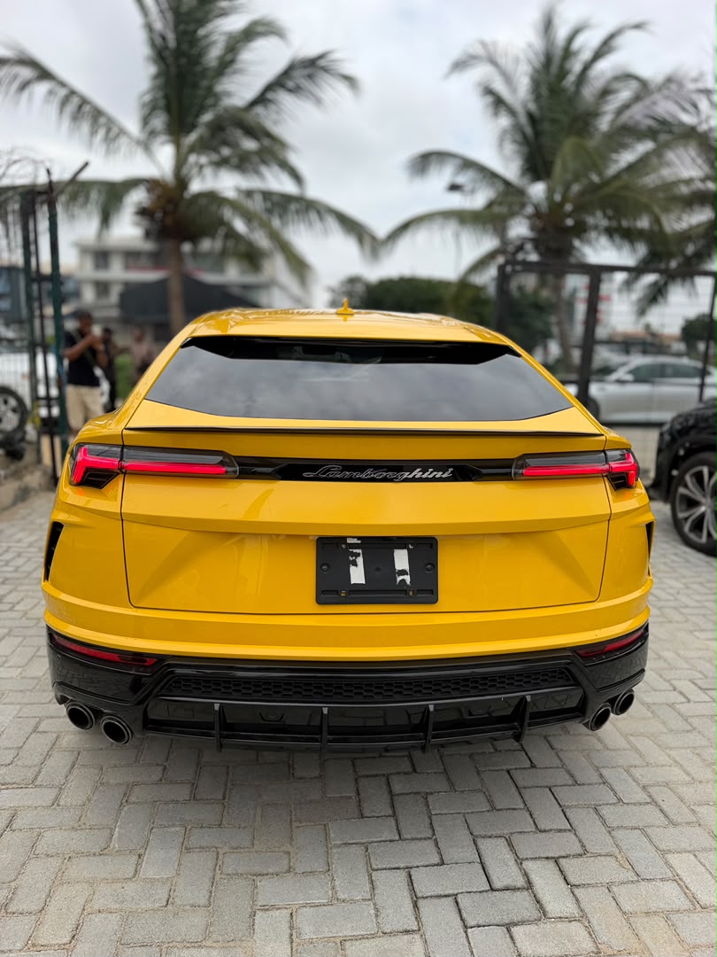 Lamborghini Urus Yellow SUV with Yellow Interior — photo 8