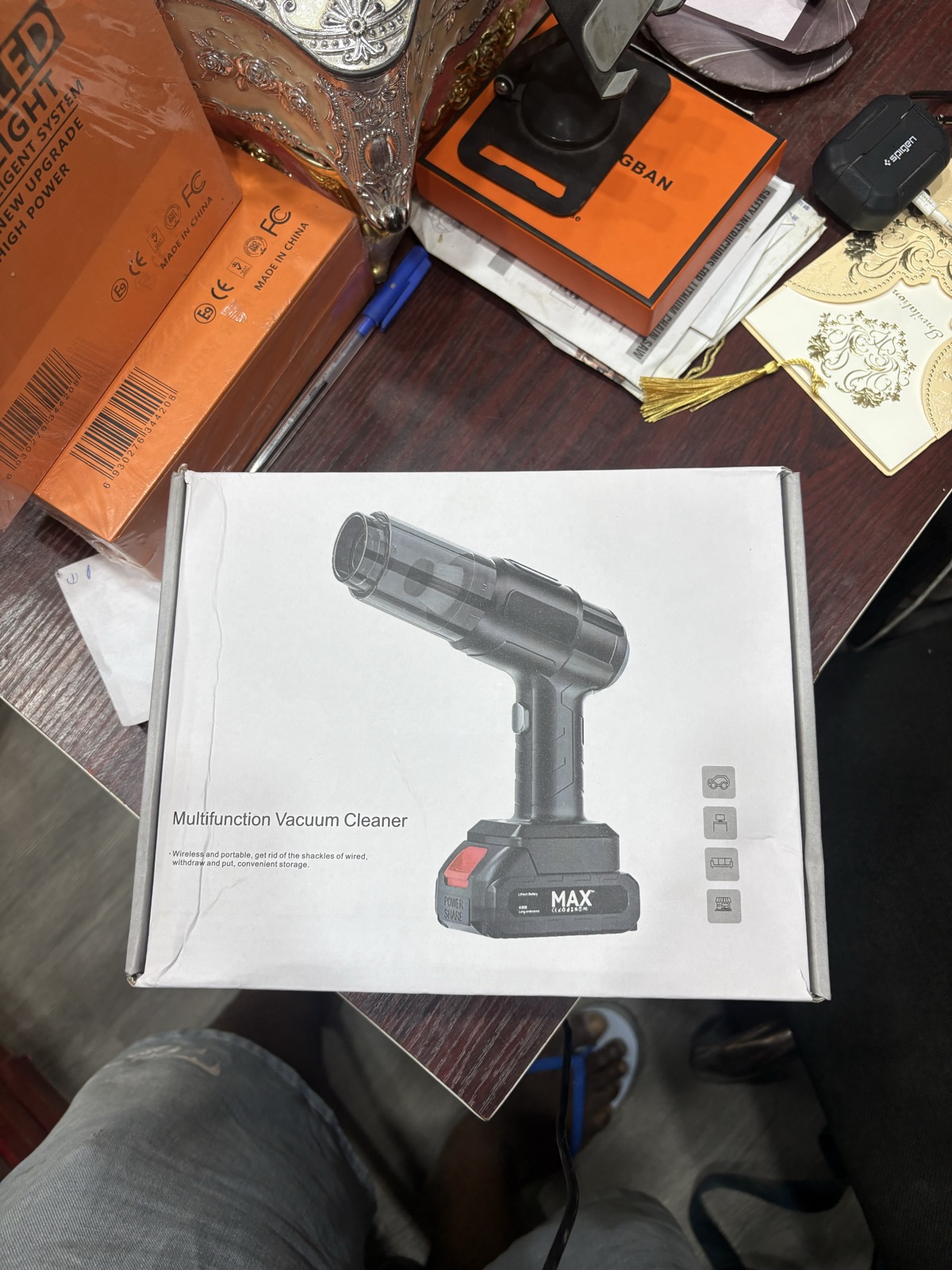 MAX Multifunction Vacuum Cleaner with 2 Batteries