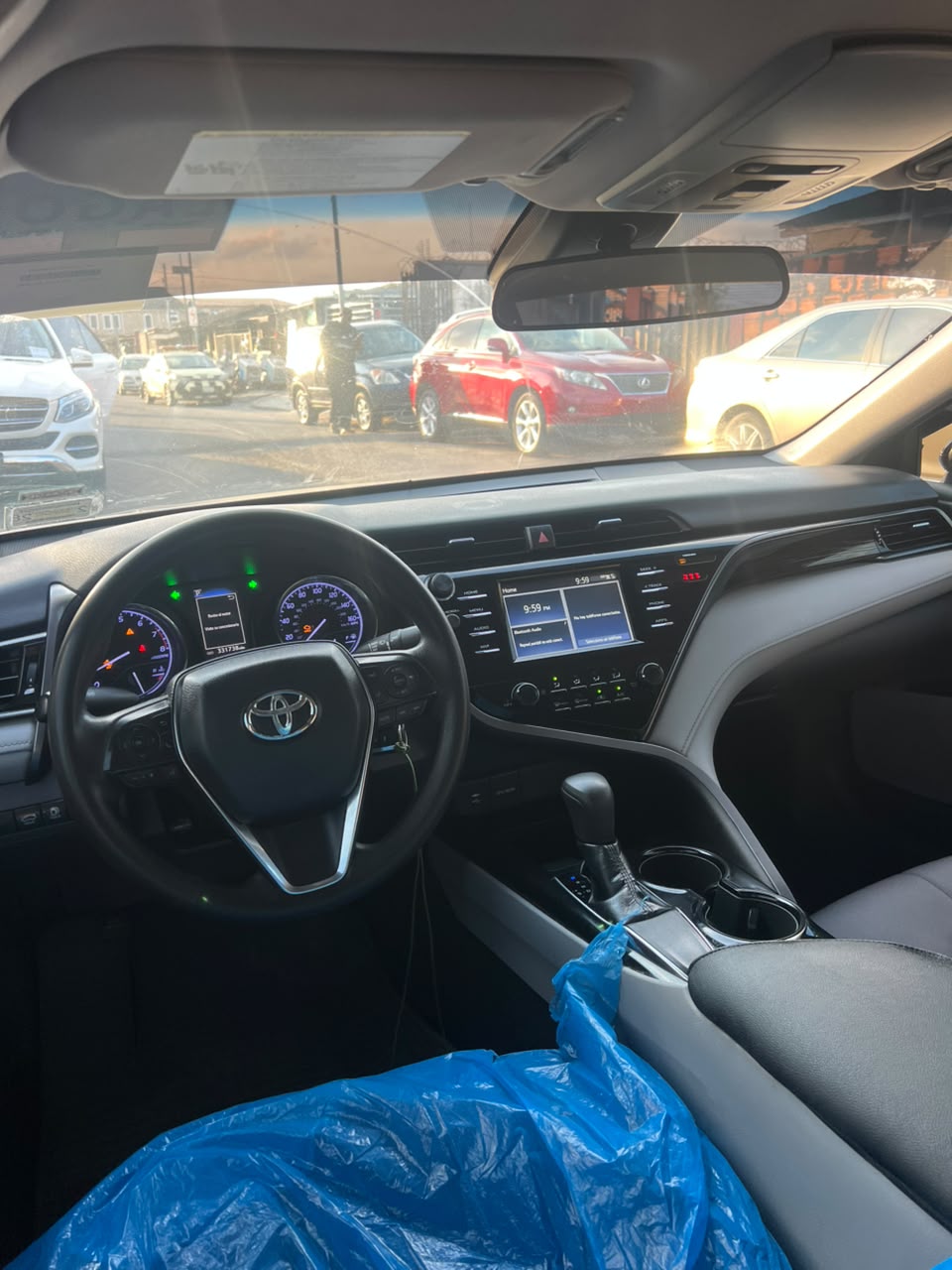 Toyota Camry LE 2020 Dark Grey Sedan