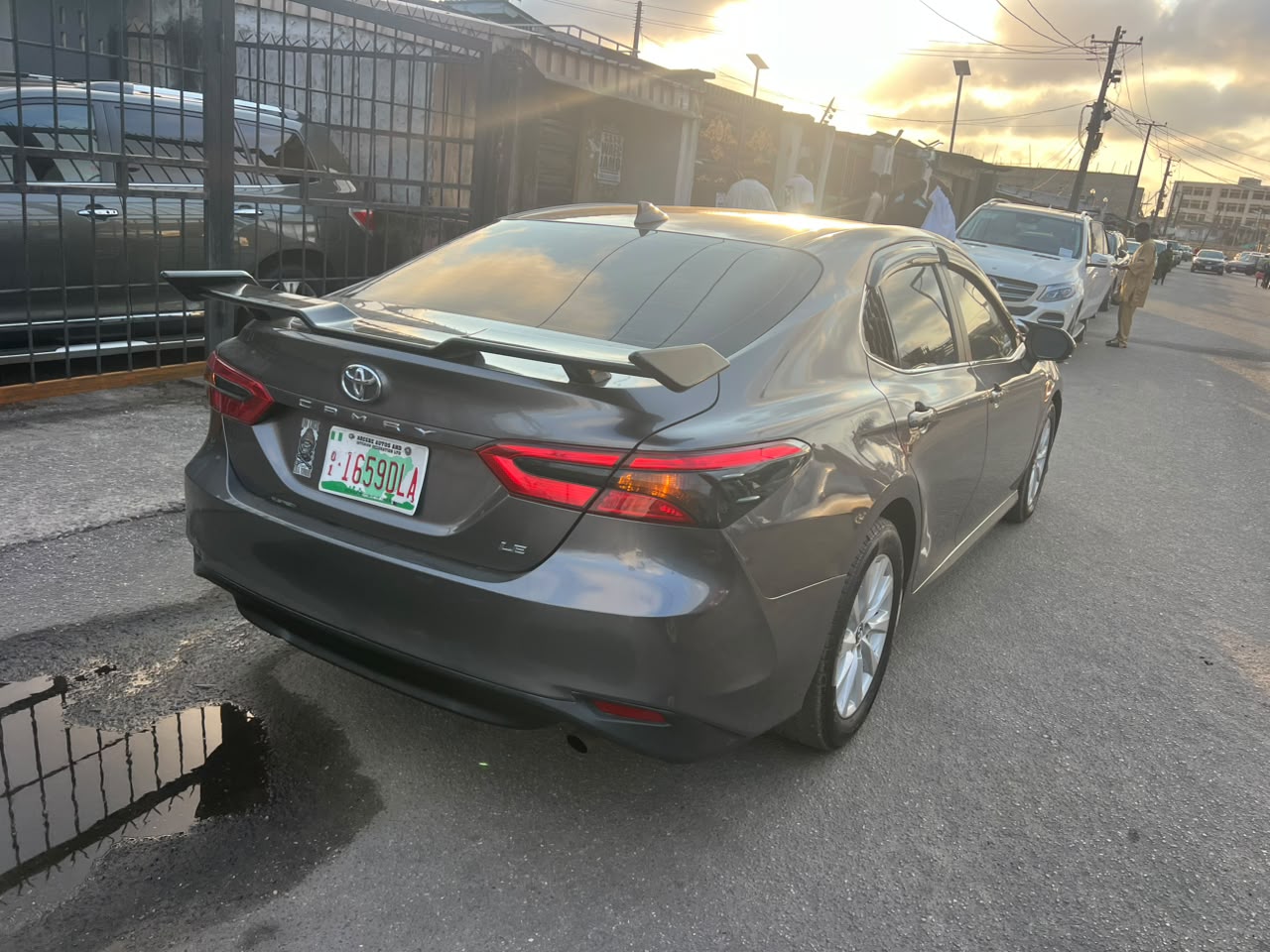 Toyota Camry LE 2020 Dark Grey Sedan