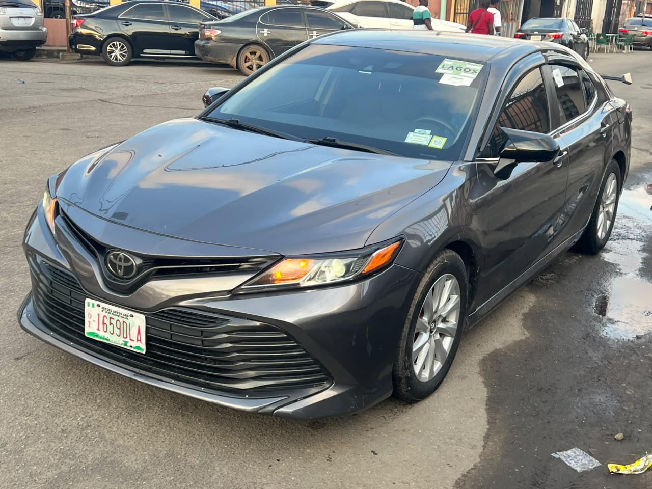 Toyota Camry LE 2020 Dark Grey Sedan