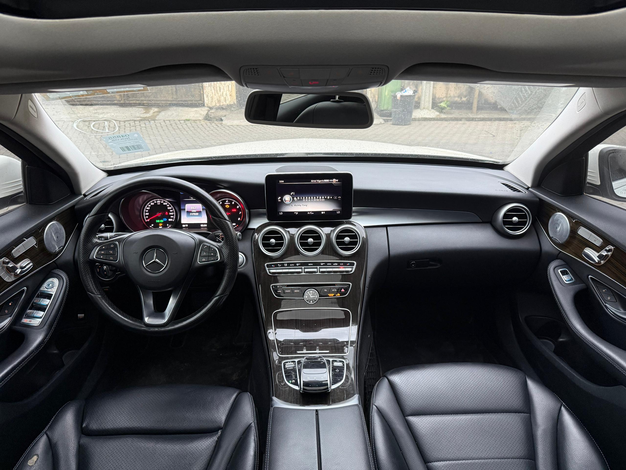Mercedes-Benz C300 4MATIC White Sedan