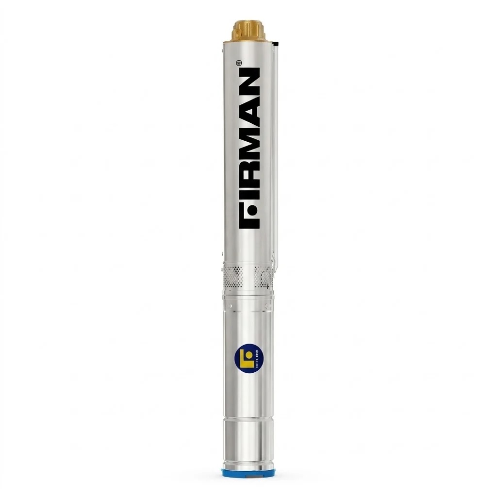 Firman 2HP (AC & DC) Hybrid Solar Submersible Pumping Machine - 4FDP6-150M-170V-1500W