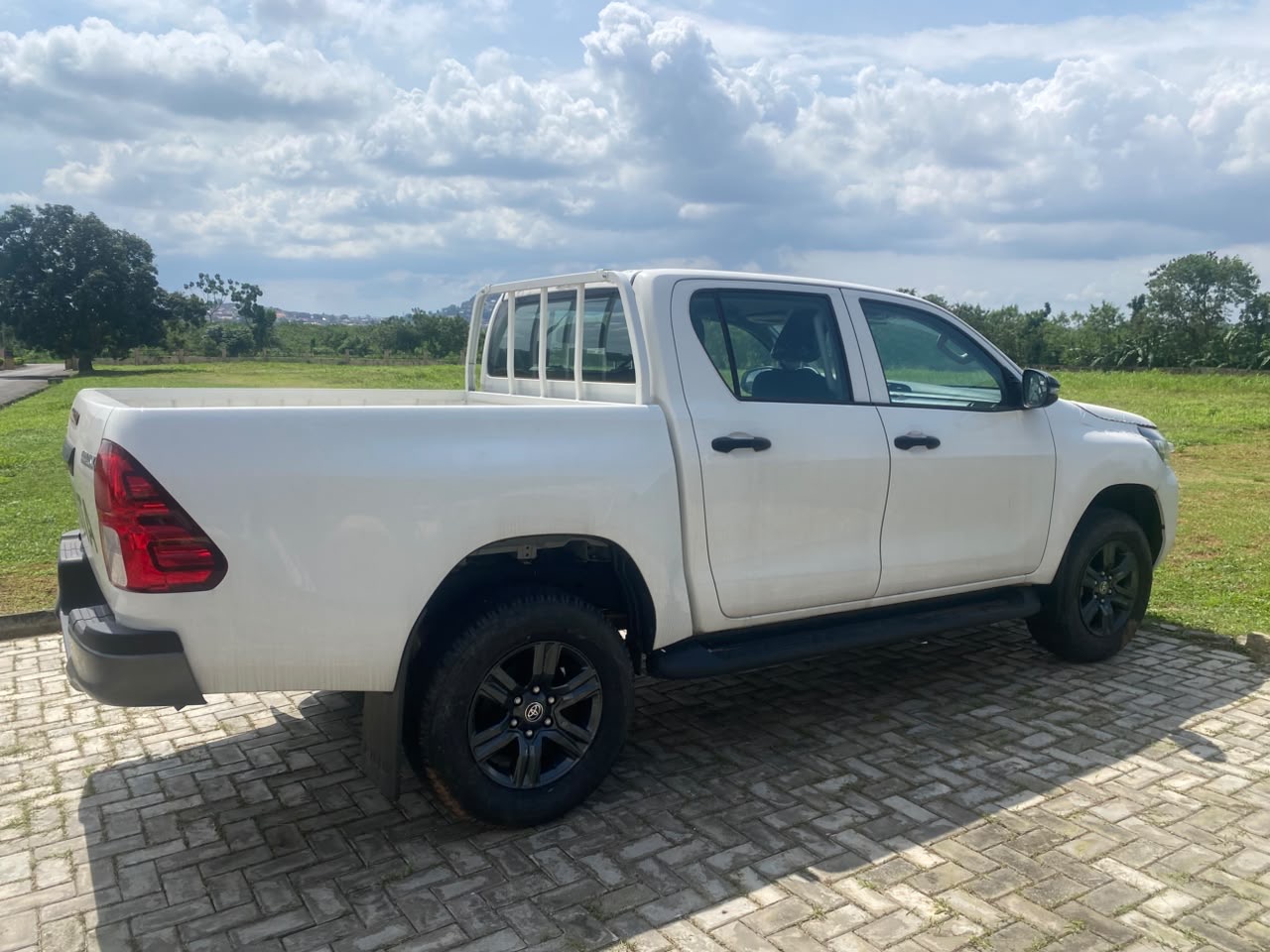 Brand new 2025 Toyota Hilux White Pickup Truck