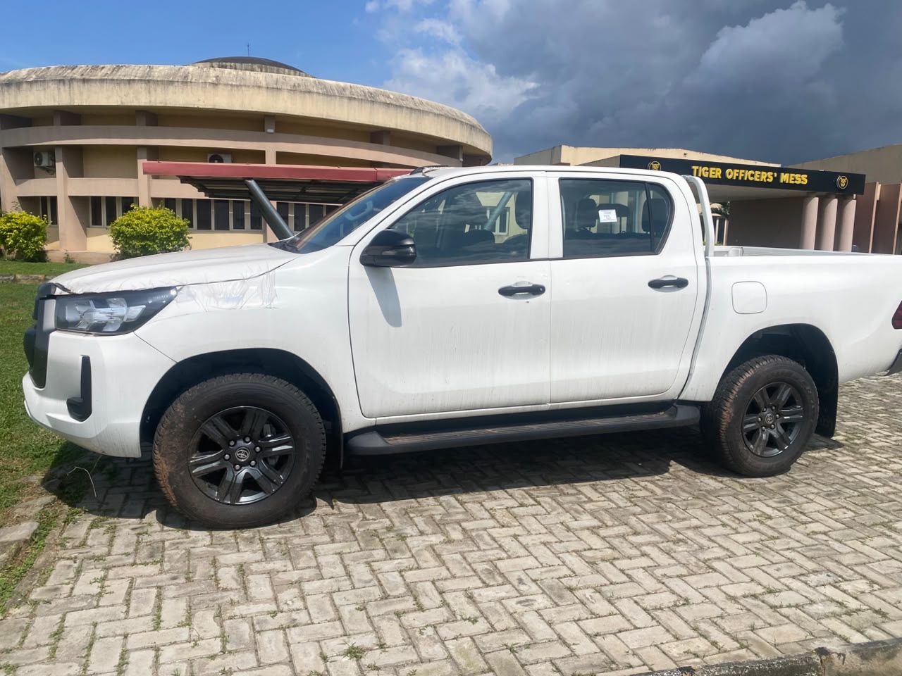 Brand new 2025 Toyota Hilux White Pickup Truck