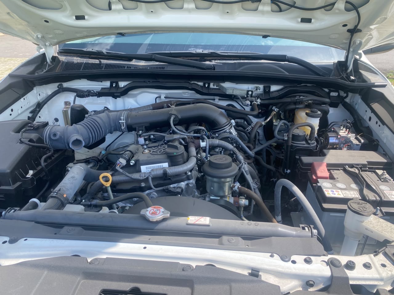Brand new 2025 Toyota Hilux White Pickup Truck