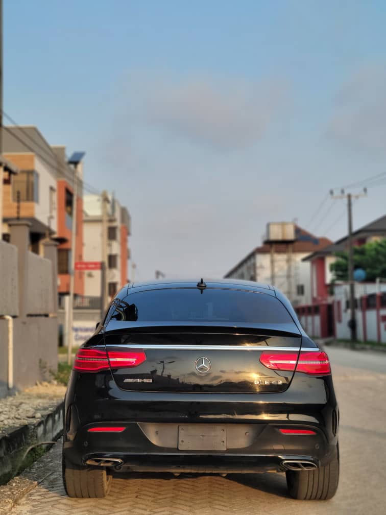 Mercedes-Benz GLE Coupe Black with Brown Leather Interior GLE-Class