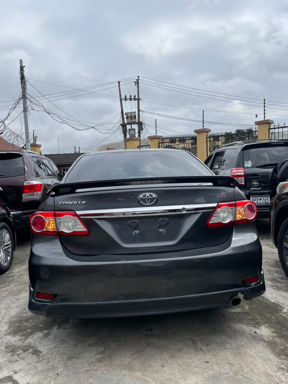 Toyota Corolla S Dark Grey Sedan