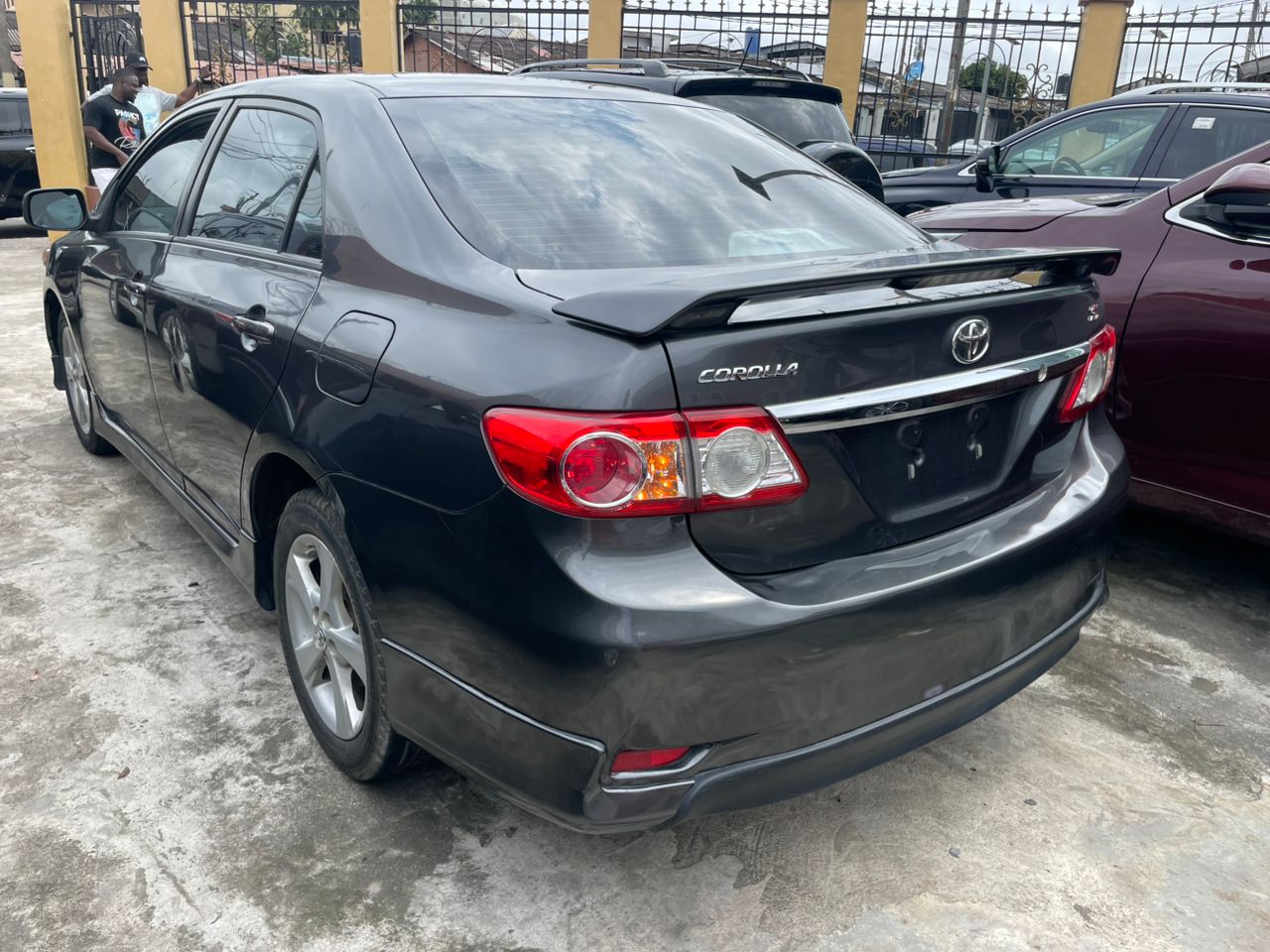 Toyota Corolla S Dark Grey Sedan