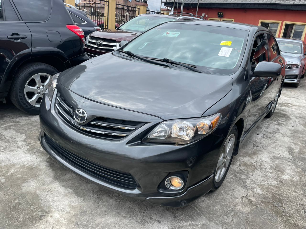 Toyota Corolla S Dark Grey Sedan